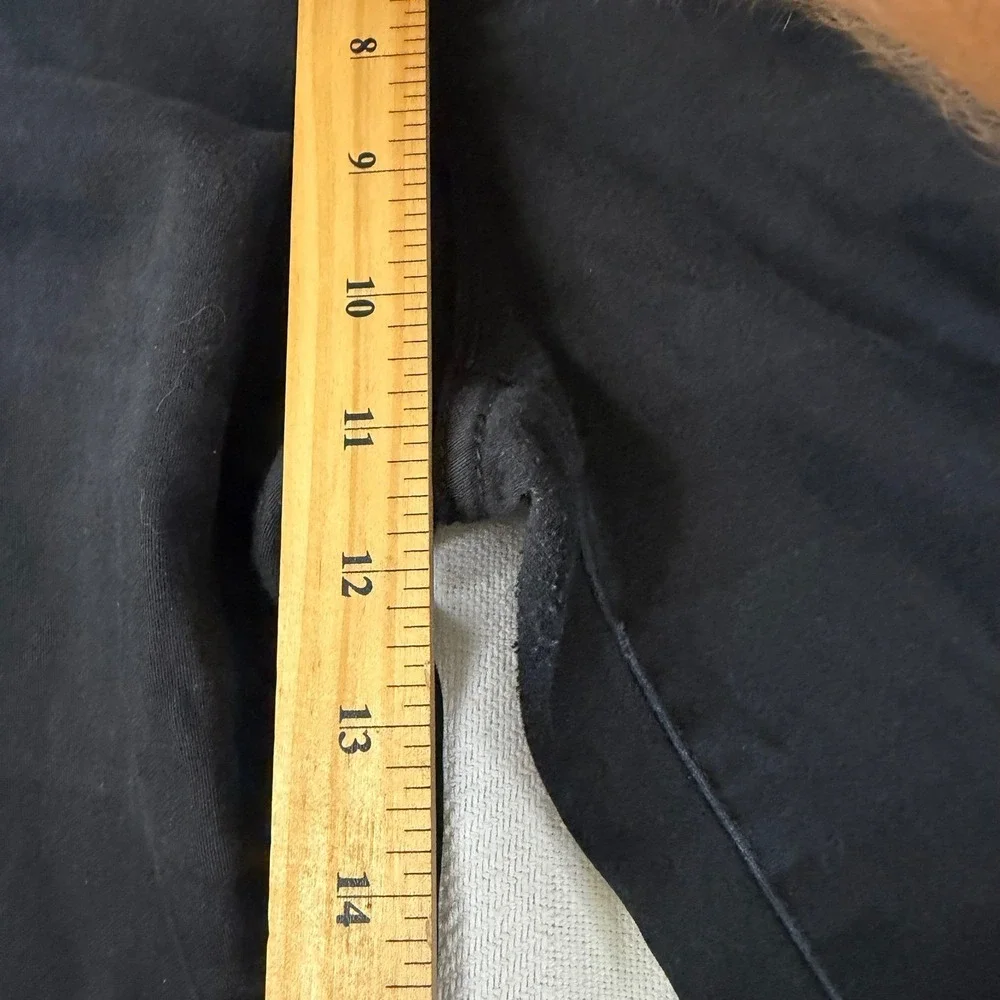 Time and Tru Womens High Rise Jegging Pants Black Size 14 Stretch Slim Fit